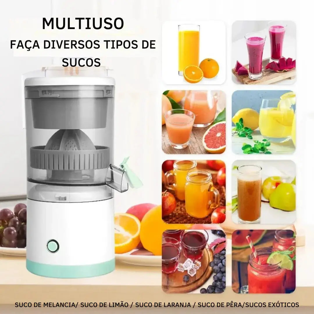 Espremedor Elétrico Portátil USB + Bônus Especial