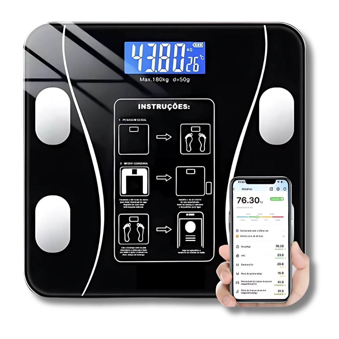 Balança BioScale com Bioimpedância