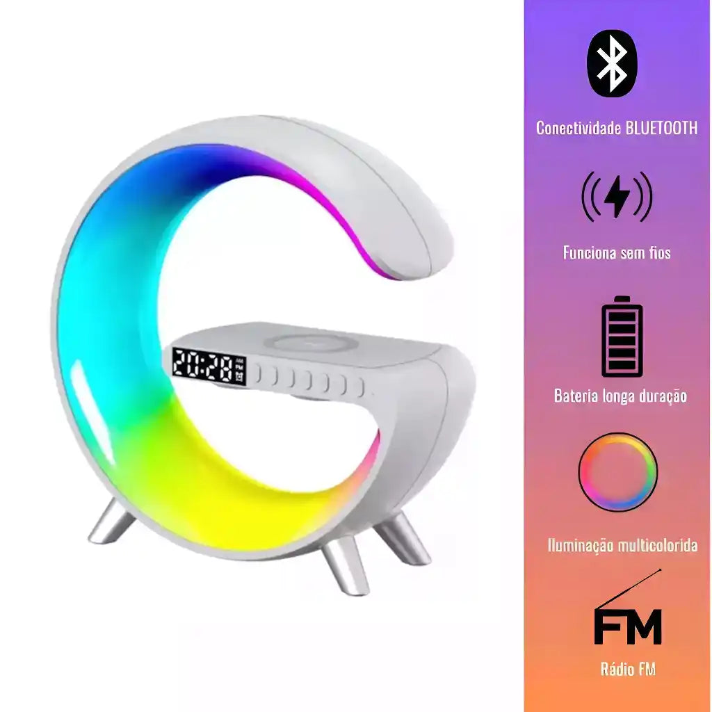 Luminária Smart G-Speaker Multifuncional