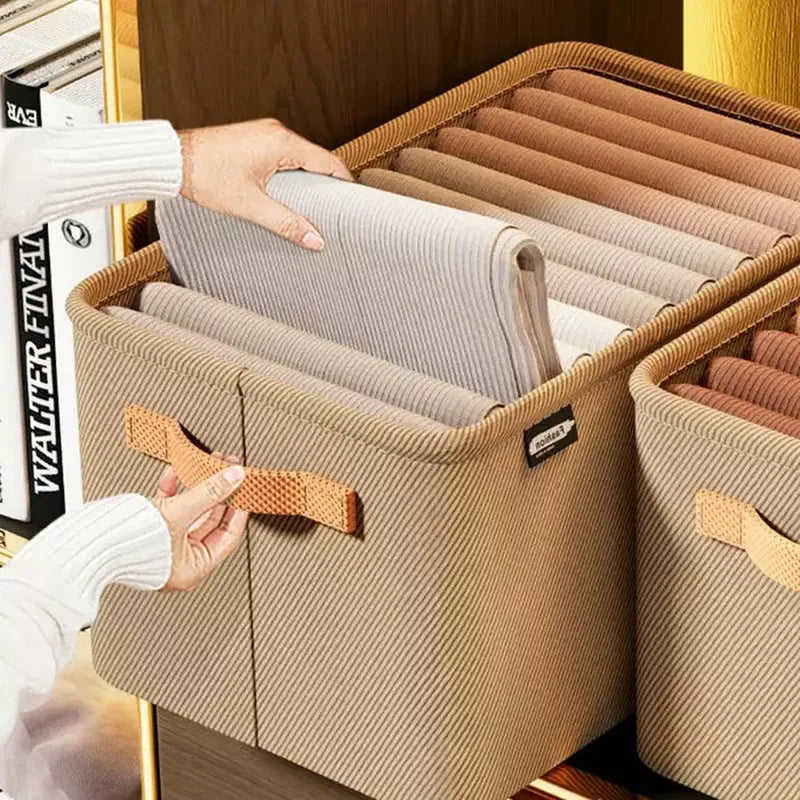 [Compre 1 Leve 3] Organizador de Roupas Dobrável Imperial Box® - Queima de Estoque! 🔥