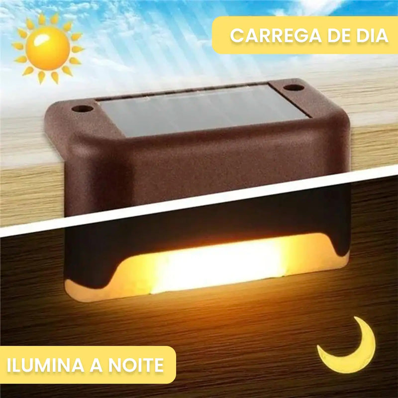 SolarGlow™ - Luminária Solar de LED